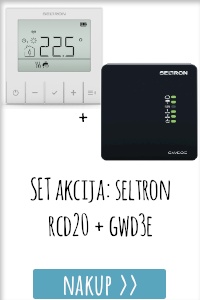 Akcija sobna enota rcd20 + komunikacijski vmesnik GWD3E